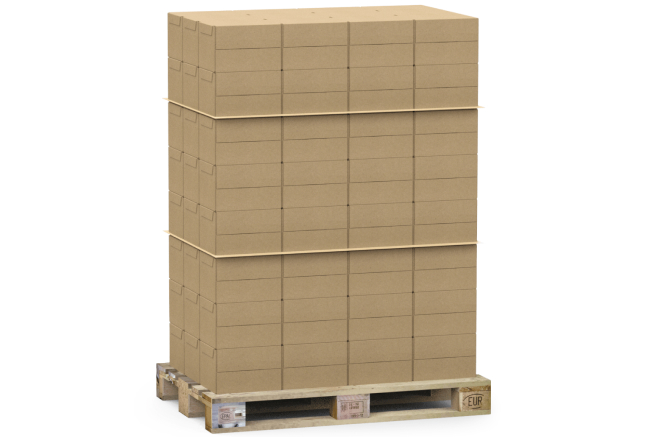 Automated palletizing